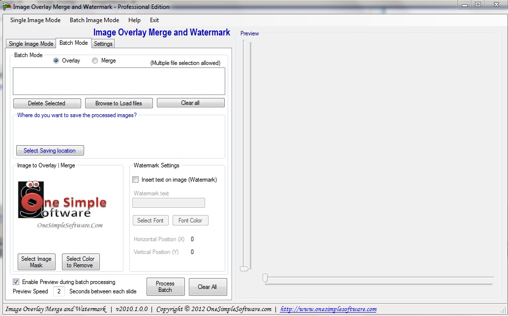 Batch_mode One Simple Software